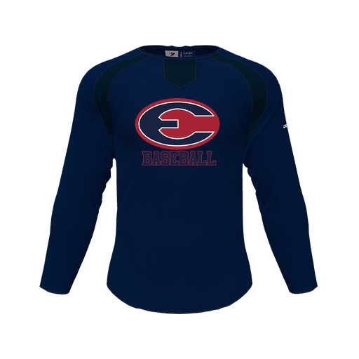 [CUS-DFW-PULL-FLC-CNK-LSL-NVY-YS-LOGO3] Pullover (Youth S, Navy, Logo 3)