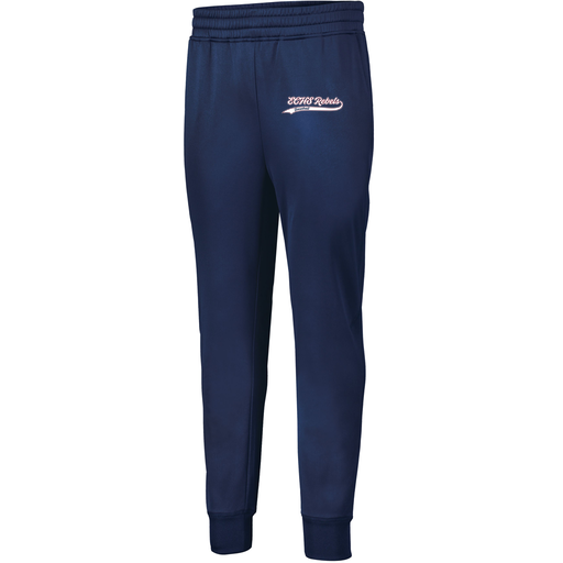 [5566.065.XS-LOGO2] Men's PERFORMANCE FLEECE JOGGER (Adult XS, Navy, Logo 2)