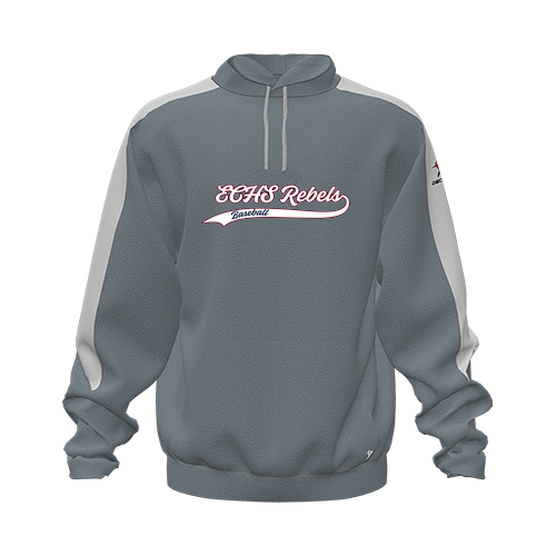 [CUS-DFW-HOOD-FLC-LSL-GRY-YXS-LOGO2] Hoodie (Youth XS, Gray, Logo 2)