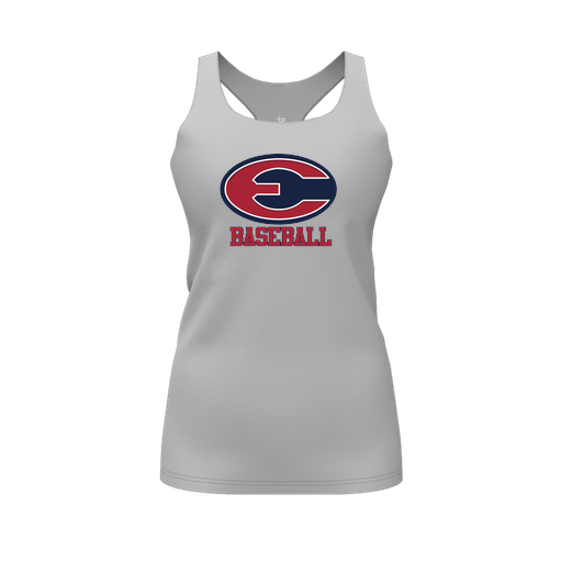 [FT0TRBGY-FYS-LOGO1] Decker Racerback Tank Top (Female Youth S, Gray, Logo 1)