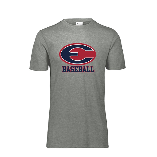 [FTSCUBGY-AS-LOGO3] Decker Men's Tri-Blend T-Shirt - Short Sleeve (Adult S, Gray, Logo 3)