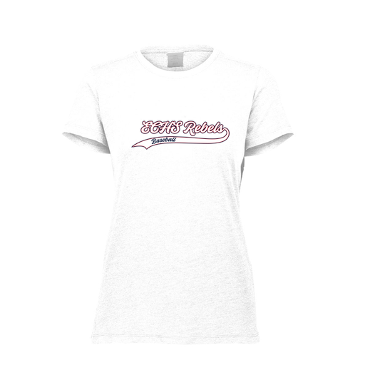 [FTSCUBWH-FAXS-LOGO2] Decker Women's Tri-Blend T-Shirt - Short Sleeve (Female Adult XS, White, Logo 2)