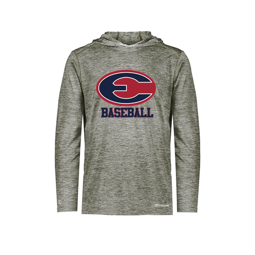 [FOLHCGGY-YS-LOGO3] Decker Youth Charge Hoodie (Youth S, Gray, Logo 3)